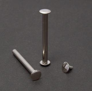 Skrutka knihárska 70mm nikel odber 1 až 99ks