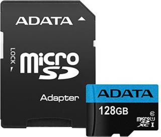 128GB ADATA MicroSDXC UHS-I 100/25MB/s + adapter