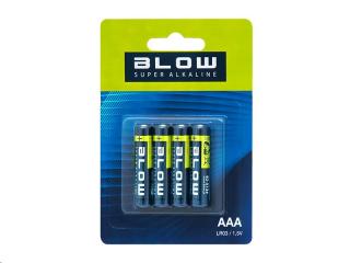Baterie BLOW SUPER ALKALINE LR03 (AAA) 4 kusy