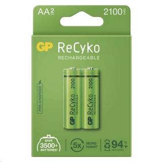 Baterie GP ReCyko 2100 HR6 (AA), krabička 2 kusy