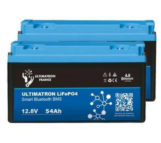 Baterie LiFePO4 12,8V  54Ah Ultimatron YX Smart BMS