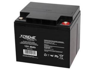 Baterie olověná  12V / 40Ah XTREME bezúdržbový akumulátor