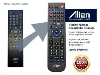 Dálkový ovladač ALIEN JVC RM-C1223