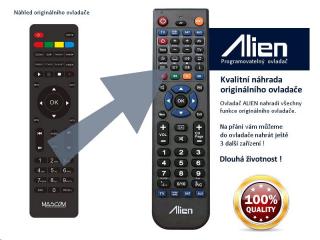 Dálkový ovladač ALIEN Mascom MC751T2-HD