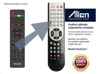 Dálkový ovladač ALIEN STB Mascom MC751T2-HD