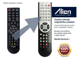 Dálkový ovladač ALIEN STB Optex ORT 8930-HD