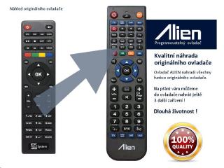 Dálkový ovladač ALIEN TeleSystem TS UP 4K