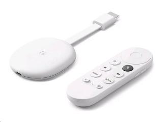 Google Chromecast 4 s Google TV 4K UHD multimediální přehrávač