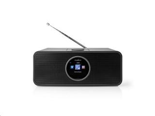 Internetové rádio NEDIS RDIN4000BK | 42 W | FM | Bluetooth® | DO | Černé