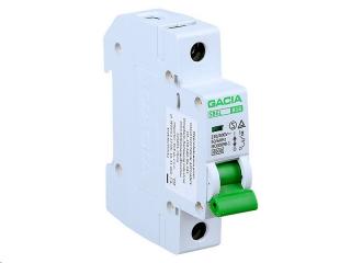 Jistič VCX GACIA SB6L 230V/10A/B/6kA 1fázový na DIN lištu