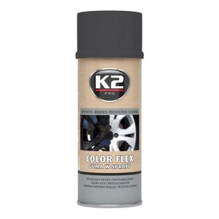 K2 COLOR FLEX ČERNÝ MAT 400 ml