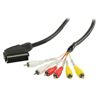 Kabel SCART - 6x CINCH 2.00 m