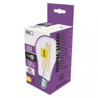 LED žárovka Filament A67 11W E27 neutrální bílá