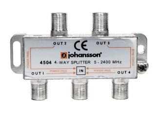 Rozbočovač SAT 4x Johansson 4504