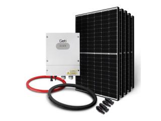 Sada pro ohřev vody GETI GWH01 2250W 5x FV panel Canadian Solar