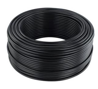 Solární kabel FVE H1Z2Z2-K 1000V, 4mm2, černý, 50m