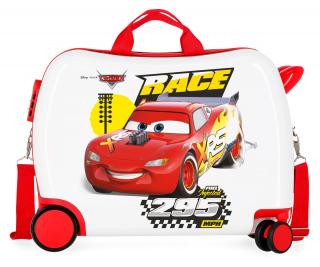 Detský kufor na kolieskach - odrážadlo - Disney Cars Joy