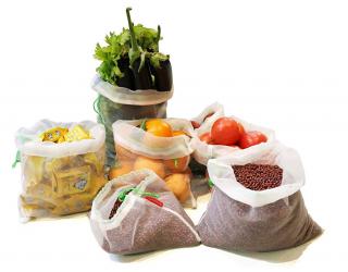 Ekosáčok - sieťkový sáčok na potraviny Veľkosť: L