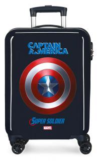 Kabínový kufor na koliesklach Capitain America Marvel
