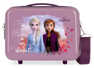 Taška / kufrík cez rameno Frozen 2 - fialový