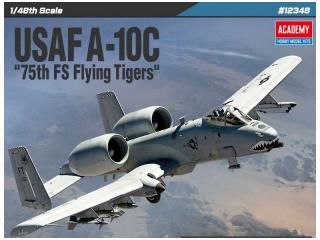 Academy Fairchilf A-10C USAF 75th FS Flying Tigers (1:48)