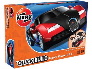 Airfix Quick Build Bugatti Veyron - červený