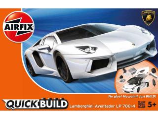 Airfix Quick Build Lamborghini Aventador - biely