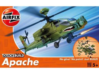 Airfix Rýchlo zostaviteľný vrtuľník Boeing Apache