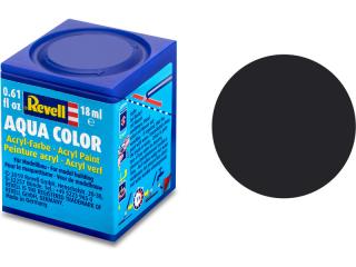 Akrylová farba Revell #6 dechtová čierna matná 18ml