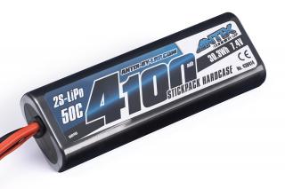 ANTIX by LRP 4100mAh - 7.4V - 50C LiPo Car Stickpack Hardcase - EC5 konektor