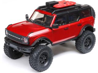 Axial SCX24 Ford Bronco 2021 1:24 4WD RTR červená