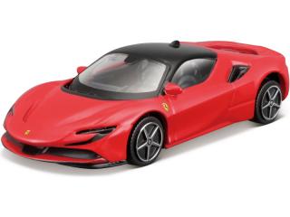 Bburago: Ferrari autíčko SF90 Stradale 1:43 červená