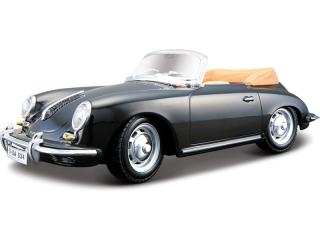 Bburago Porsche 356B Cabriolet 1961 1:24 čierna