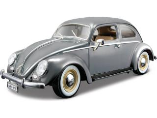 Bburago Volkswagen Käfer-Beetle 1955 1:18 strieborný