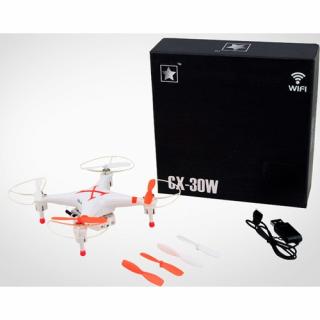 Dron Cheerson CX-30W s Wi-Fi ovládaním, HD kamera, biela/oranžová
