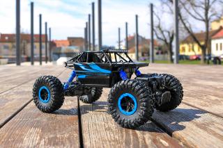 HB 9643-2 RC Auto RTR 2,4 GHz 700 mAh 50m 10 km/h čierno-modrá 1:18