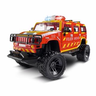 HUMMER H2 Hasiči 1:14, 2,4 GHz, LED, 100% RTR