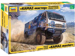 Kamión Zvezda KAMAZ Rallye (1:43)