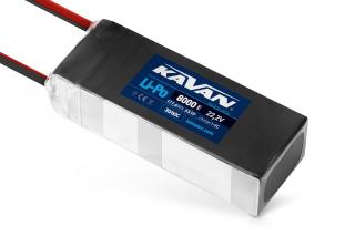 KAVAN - Li-Po 8000 mAh/22,2V 30/60C, 177,6 Wh