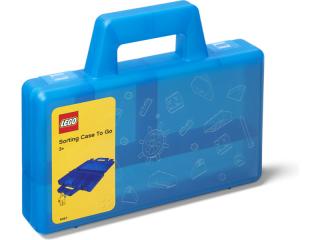 LEGO To Go úložný box s priehradkami - modrá