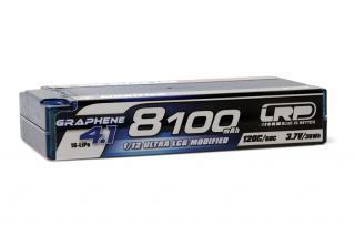 LRP 8100 G4.1 - 1/12 1S - 120C/60C - 3.7 LiPo - 1/12 Competition Car Line Hardcase