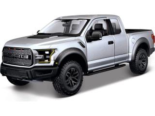 Maisto Ford F-150 Raptor 2017 1:24 šedá metalíza