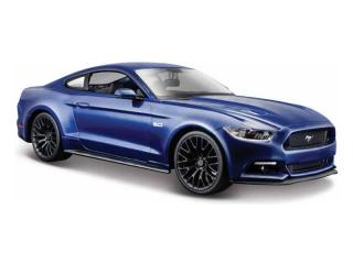 Maisto Ford Mustang GT 2015 1:24 modrá metalíza