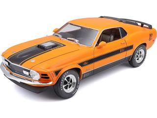 Maisto Ford Mustang Mach 1 1970 1:18 oranžový