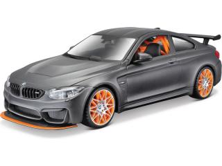 Maisto Kit BMW M4 GTS 1:24 sivá metalíza