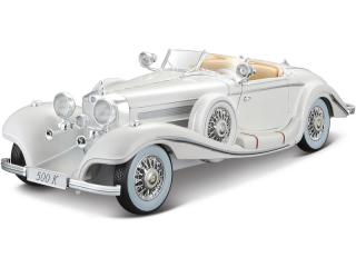 Maisto Mercedes-Benz 500 K Type Specialroadster 1936 1:18 biely