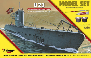 MIRAGE:  U23  Nemecká ponorka z druhej svetovej vojny typu IIB