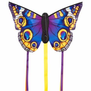 Motýl fialovo - žltý 130x80 cm
