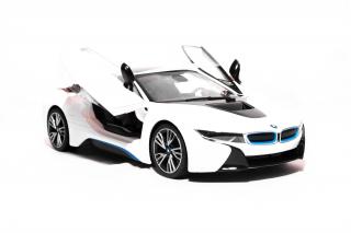 Rastar Auto BMW i8 R/C biela RTR 1:14