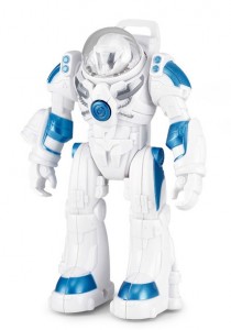 Rastar : Robot Spaceman RASTAR 1:32 (svetlá a zvuky, pohybujúce sa paže) - čierny Farba: Modrá